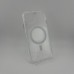 Силіконовий чохол Space Case MagSafe для Apple iPhone 11 (Прозорий)