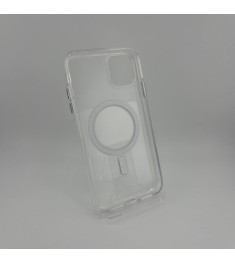 Силіконовий чохол Space Case MagSafe для Apple iPhone 11 (Прозорий)