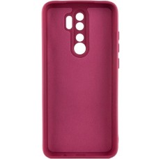 Силіконовий чохол Original Xiaomi Redmi 9 (ShutCam) (Бордовий)