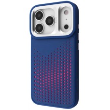 Чохол Kajsa Circle з магнітним кільцем для iPhone 17 Pro (синій) Чохол Kajsa Circle з магнітним кільцем для iPhone 17 Pro (синій)