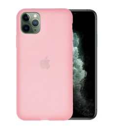 Силикон TPU Latex Apple iPhone 11 Pro Max (Розовый)