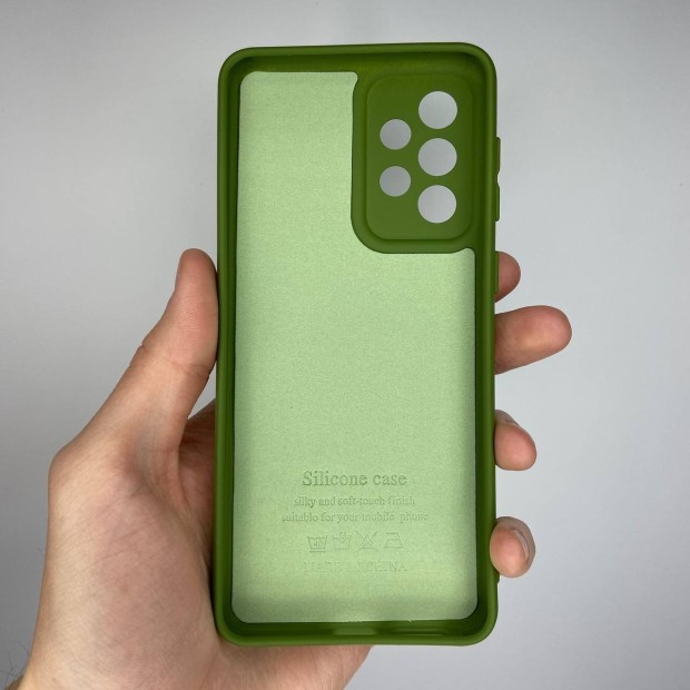 Силикон Original 360 Case Samsung Galaxy A33 (ShutCam) (Хаки)