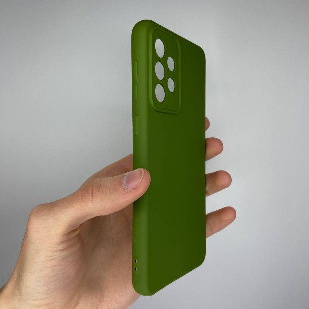 Силикон Original 360 Case Samsung Galaxy A33 (ShutCam) (Хаки)