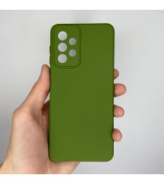 Силіконовий чохол Original 360 для Samsung Galaxy A33 (ShutCam) (Хакі)
