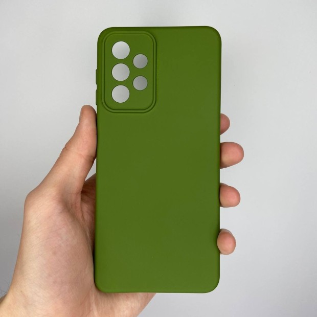 Силіконовий чохол Original 360 для Samsung Galaxy A33 (ShutCam) (Хакі)