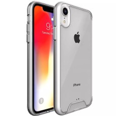 Силіконовий чохол Space Case Premium для Apple iPhone XR (Прозорий)