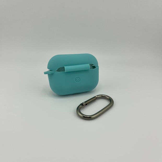 Чохол для навушників Full Silicone Case Apple AirPods Pro (23) Sea Blue