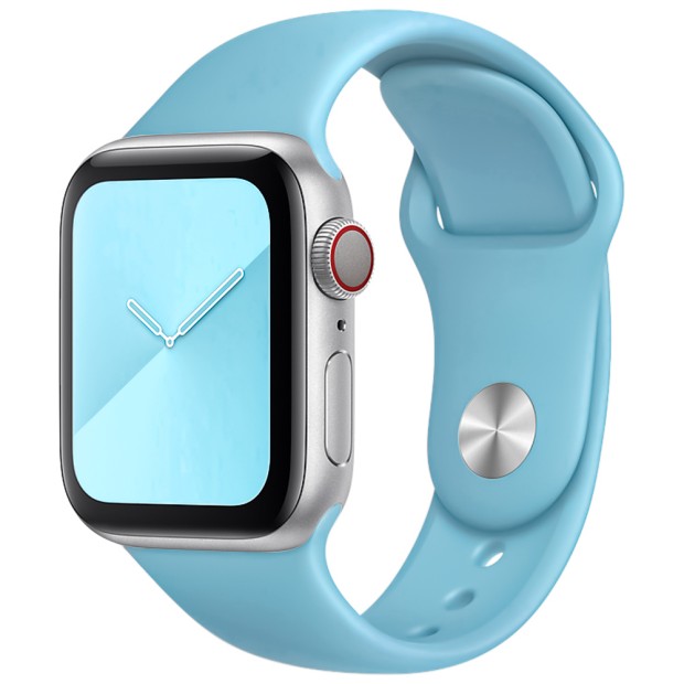 Ремешок Apple Watch Silicone 42 / 44 / 49mm (37) Azure