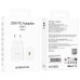 СЗУ-адаптер USB Borofone BAS82A QD 25W (1Type-C) + кабель Type-C - Type-C (Білий)