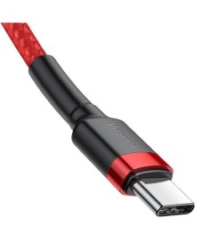 USB-кабель Baseus Cafule Series 60W (2m) Red (Type-C to Type-C) CATKLF-H09