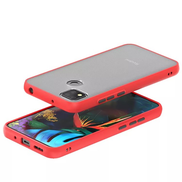 Силіконовий чохол Totu Gingle Series для Xiaomi Redmi 10C (Червоний)