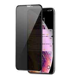 Защитное стекло 5D Privacy 2.0 HD Apple iPhone XR / 11 Black
