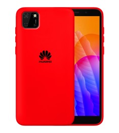 Силикон Original 360 Case Logo Huawei Y5P (Красный)