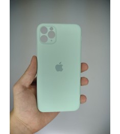 Силикон Original RoundCam Case Apple iPhone 11 Pro Max (21) Turqouise