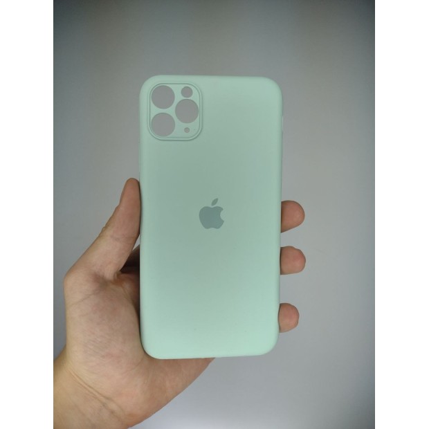 Силикон Original RoundCam Case Apple iPhone 11 Pro Max (21) Turqouise