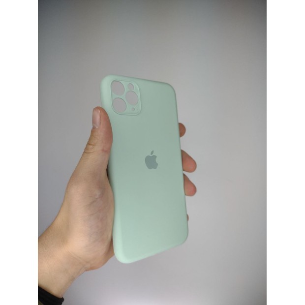 Силіконовий оригінальний чохол RoundCam для Apple iPhone 11 Pro Max (21) Бірюзовий. Силіконовий оригінальний чохол RoundCam для Apple iPhone 11 Pro Max (21) Бірюзовий.