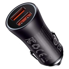 АЗУ-адаптер Baseus Golden Contactor Max 60W 1USB / 1Type-C (CGJM000113) (Серый) АЗУ-адаптер Baseus Golden Contactor Max 60W 1USB / 1Type-C (CGJM000113) (Серый)