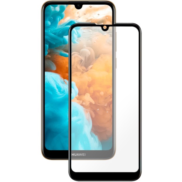 Защитное стекло 5D Matte Ceramic Huawei Y6 Pro (2019) / Honor 8A Black