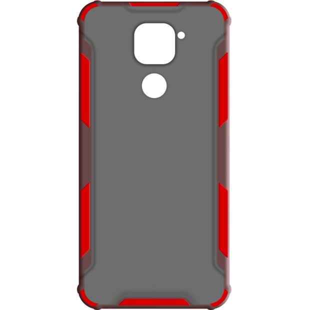 Чехол Totu Armor Case Xiaomi Redmi Note 9 / Redmi 10X (Красный)
