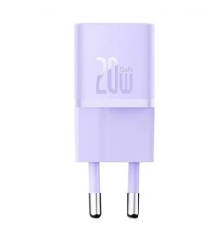 Блок живлення Baseus GaN5 20W (1 Type-C) (Фіолетовий) CCGN050101 Блок живлення Baseus GaN5 20W (1 Type-C) (Фіолетовий) CCGN050101