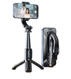 Штатив-трипод RTAKO Q10R MINI Clip selfie stick (Black)