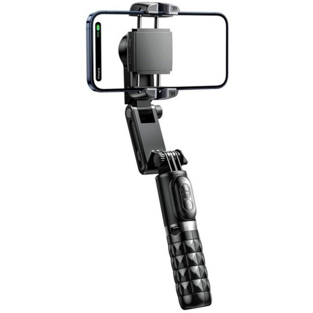 Штатив-трипод RTAKO Q10R MINI Clip селфі палиця (Чорний)