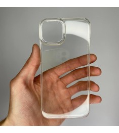 Силиконовый чехол Alabay для Apple iPhone 13 (Прозрачный)