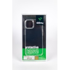 Силиконовый чехол Alabay для Apple iPhone 13 (Прозрачный)