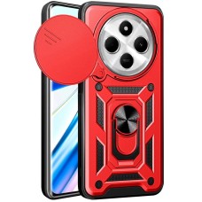 Чохол-накладка Ring Serge Armor Case для Xiaomi Redmi 14C 4G  /  Poco C75 (захист камери) (Червоний)