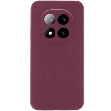 Силикон Original Premium Xiaomi Redmi Note 14 Pro (ShutCam) (Бордовый)