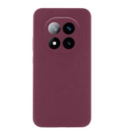 Силікон оригінальний преміум Xiaomi Redmi Note 14 Pro (ShutCam) (Бордовий)