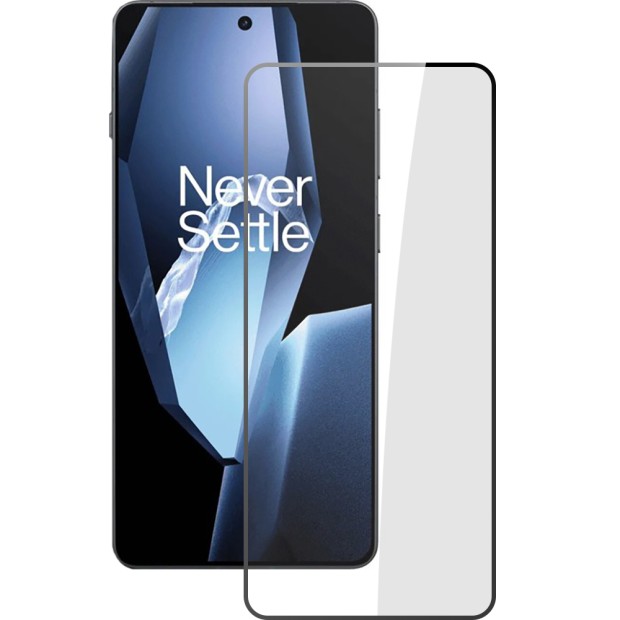 5D Стандартний OnePlus Ace 5 Чорне захисне скло