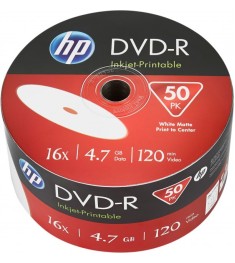 Диск DVD-R HP 4.7GB 16x IJ для друку