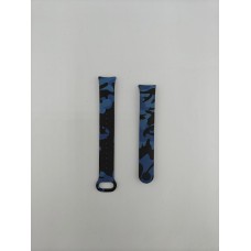 Ремешок Picture Design Xiaomi Mi Band 8 / 9 (1) Камуфляж Синий