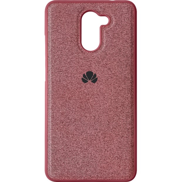 Силикон Textile Huawei Y7 Prime (2017) (Бордовый)