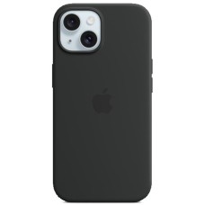 Силіконовий чохол Original RoundCam для Apple iPhone 15 (07) чорний