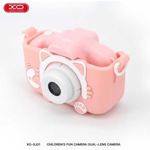 Детская фотокамера XO XJ01 (Pink)