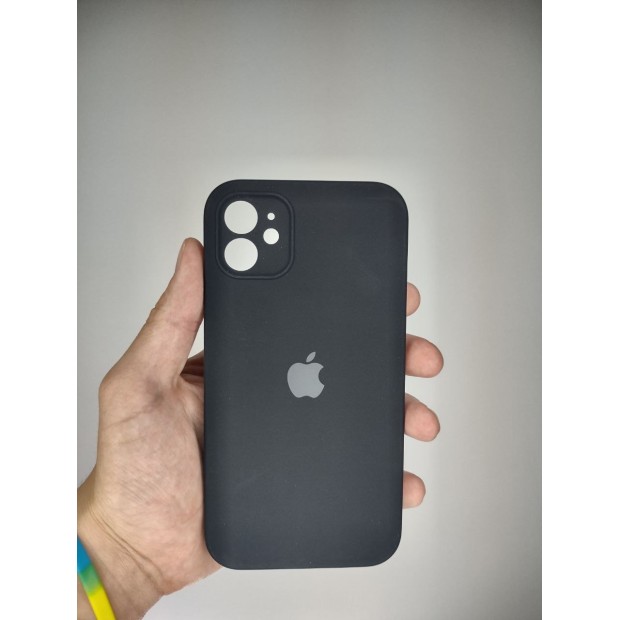 Силикон Original Square RoundCam Case Apple iPhone 11 (07) Black