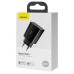 СЗУ-адаптер Baseus Speed Mini Quick Charger 20W PD FU (1Type-C) (Чёрный) CCFS-SN01