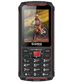 Мобільний телефон Sigma X-treme PR68 Dual Sim (Чорний / Червоний) Мобільний телефон Sigma X-treme PR68 Dual Sim (Чорний / Червоний)
