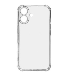 Силикон 6D Apple iPhone 16 (ShutCam) (Прозрачный) Силикон 6D Apple iPhone 16 (ShutCam) (Прозрачный)