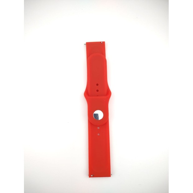 Strap for Smart Watches Universal 22mm Original Design (Dark Red)