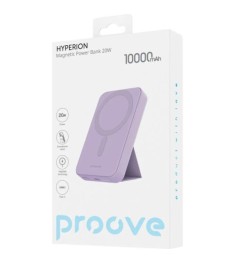 Бездротовий акумулятор Proove Hyperion 20W 10000mAh (Фіолетовий)