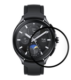 Захисне скло 5D Xiaomi Watch 2 Pro Чорне