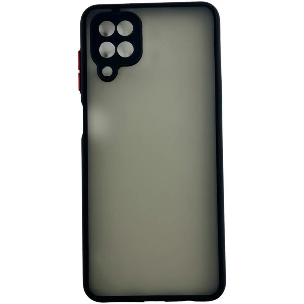 Накладка Chrome Matte Samsung Galaxy A12 (ShutCam) (Чёрный), Харьков, Киев, Украинга