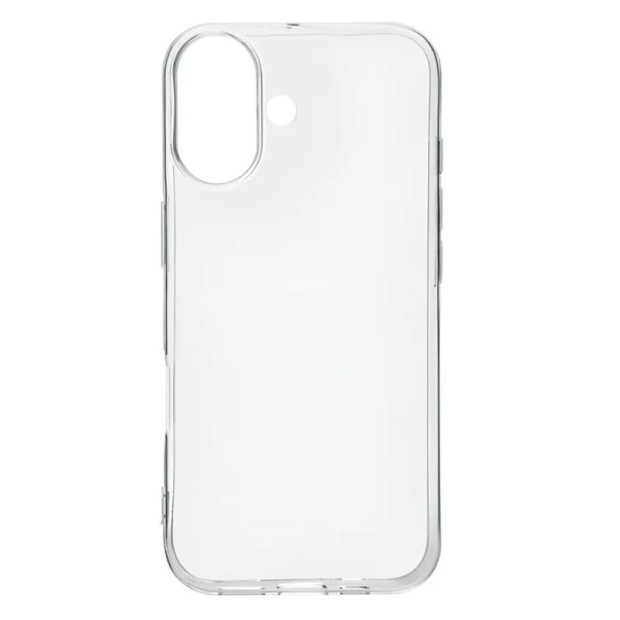 Силіконовий чохол Space Case для Apple iPhone 17 (Прозорий)