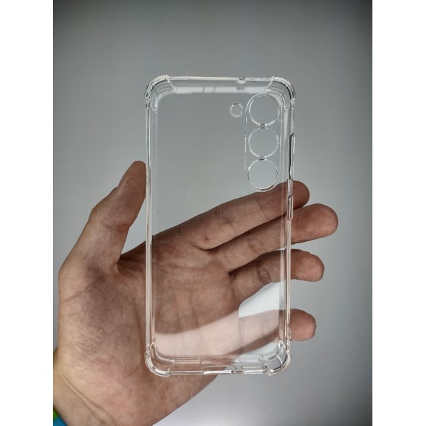 Силікон 6D Samsung Galaxy S23 (ShutCam) (Прозорий)