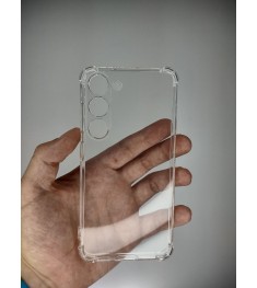 Силикон 6D Samsung Galaxy S23 (ShutCam) (Прозрачный)