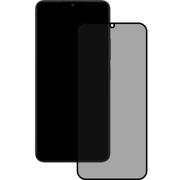 Захисне скло 5D Privacy 2.0 HD для Xiaomi Redmi 14C  /  A4  /  A5  /  Poco C71  /  C75 Чорне