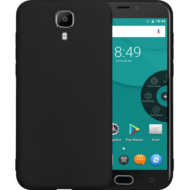 Silicone Graphite Doogee X9 Pro (black)